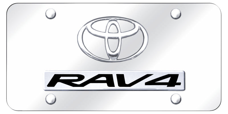 Dual Toyota RAV4 License Plate - Official Licensed