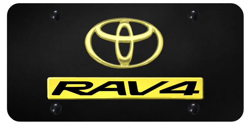 Dual Toyota RAV4 License Plate - Official Licensed