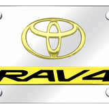 Dual Toyota RAV4 License Plate - Official Licensed