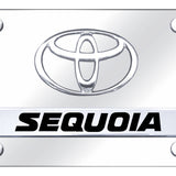 Dual Toyota Sequoia License Plate - Official Licensed