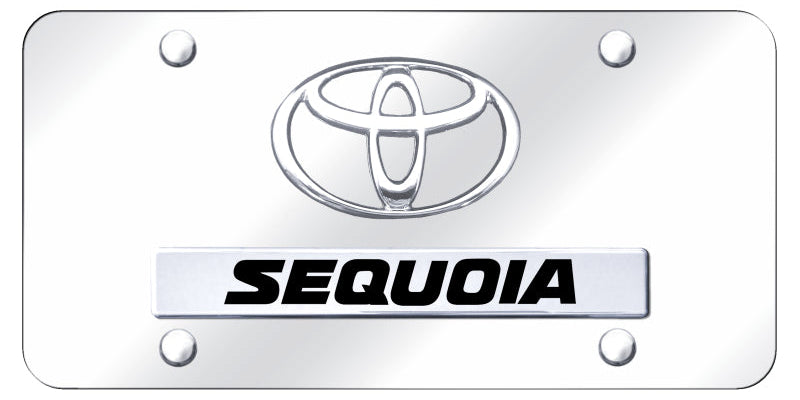 Dual Toyota Sequoia License Plate - Official Licensed