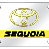 Dual Toyota Sequoia License Plate - Official Licensed