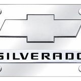 Dual Chevrolet Silverado (New) License Plate - Official Licensed