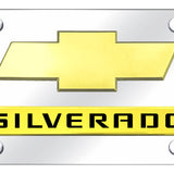 Dual Chevrolet Silverado (New) License Plate - Official Licensed