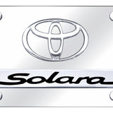 Dual Toyota Solara License Plate - Official Licensed