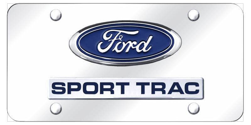 Dual Ford Sport Trac License Plate - Official Licensed