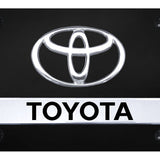 Dual Toyota License Plate - Official Licensed