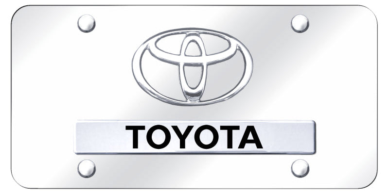 Dual Toyota License Plate - Official Licensed