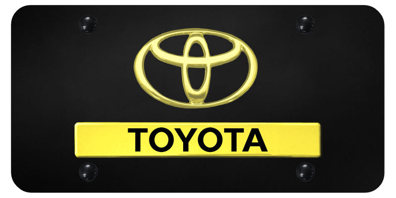Dual Toyota License Plate - Official Licensed