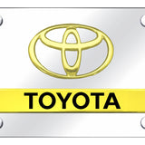 Dual Toyota License Plate - Official Licensed