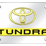 Dual Toyota Tundra License Plate - Official Licensed