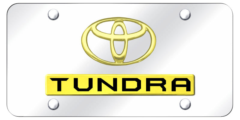 Dual Toyota Tundra License Plate - Official Licensed