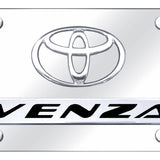 Dual Toyota Venza License Plate - Official Licensed