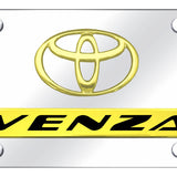 Dual Toyota Venza License Plate - Official Licensed