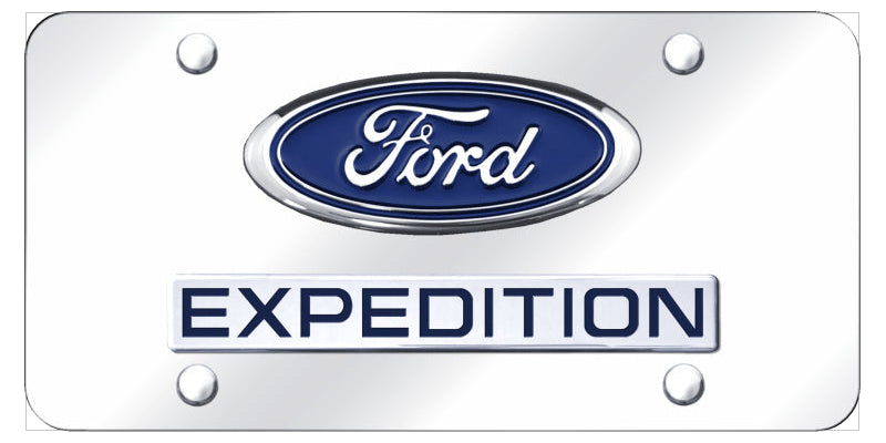 Dual Ford Expedition License Plate - Official Licensed