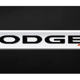 Dodge Stripe Name Mini Plate - Official Licensed