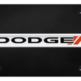Dodge Stripe Name License Plate - Official Licensed