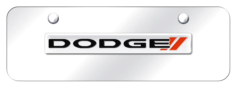 Dodge Stripe Name Mini Plate - Official Licensed