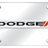 Dodge Stripe Name License Plate - Official Licensed