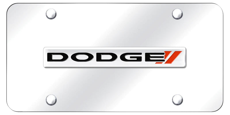 Dodge Stripe Name License Plate - Official Licensed
