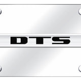 Cadillac DTS Name License Plate - Chrome on Mirrored - Official Licensed