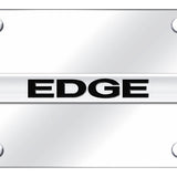 Ford Edge Name License Plate - Chrome Logo - Official Licensed