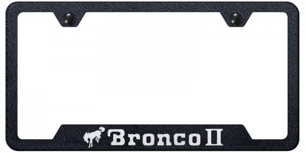 Ford Bronco II Cut-Out Frame - Laser Etched - Official Licensed