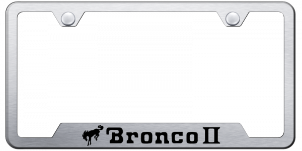 Ford Bronco II Cut-Out Frame - Laser Etched - Official Licensed