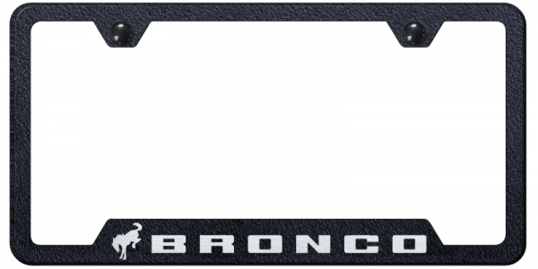 Ford Bronco 2020 Cut-Out Frame - Laser Etched - Official Licensed