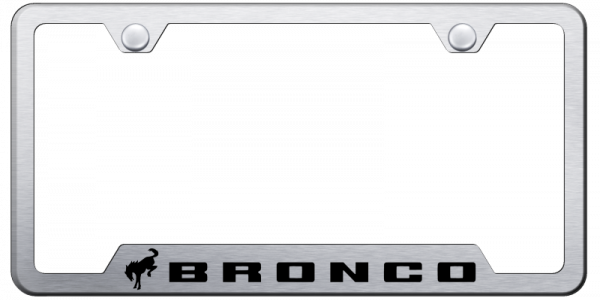 Ford Bronco 2020 Cut-Out Frame - Laser Etched - Official Licensed