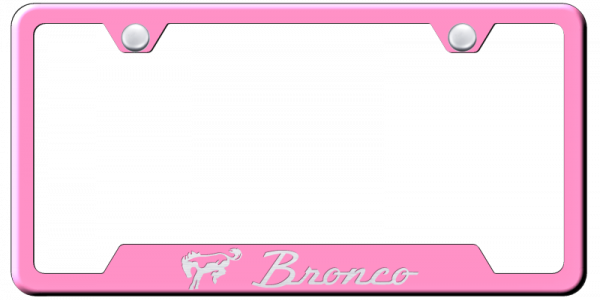 Ford Bronco Cut-Out Frame - Laser Etched - Official Licensed