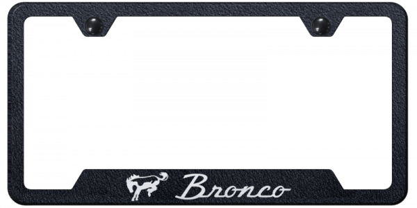 Ford Bronco Cut-Out Frame - Laser Etched - Official Licensed