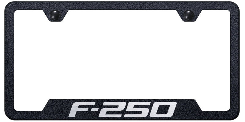 Ford F-250 Cut-Out Frame - Laser Etched - Official Licensed
