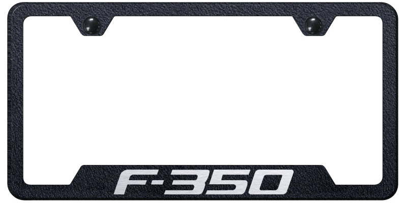 Ford F-350 Cut-Out Frame - Laser Etched - Official Licensed