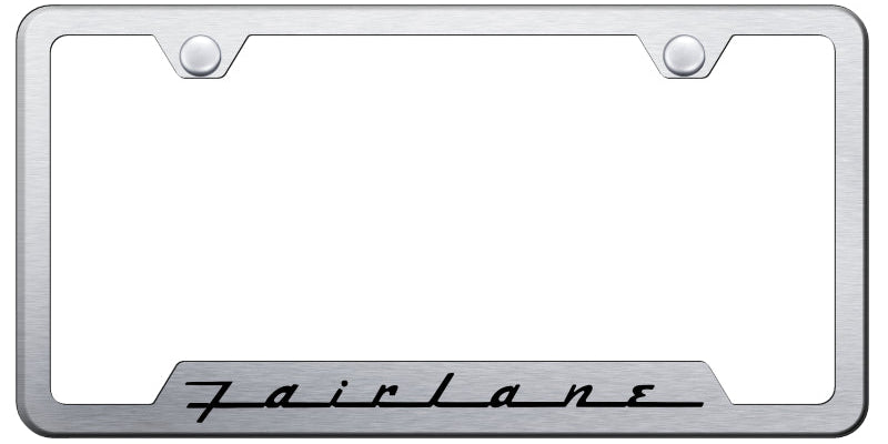 Ford Fairlane Cut-Out Frame - Laser Etched - Official Licensed