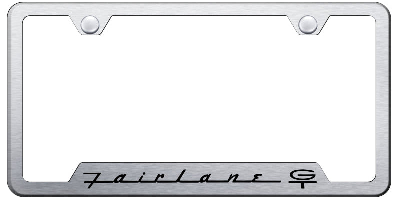 Ford Fairlane GT Cut-Out Frame - Laser Etched - Official Licensed