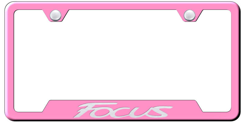 Ford Focus Cut-Out Frame - Laser Etched - Official Licensed