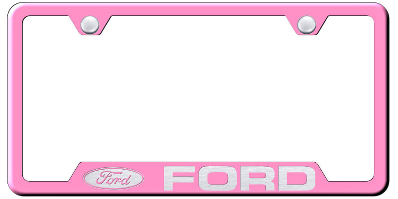 Ford Cut-Out Frame - Laser Etched - Official Licensed