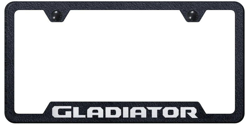 Jeep Gladiator Cut-Out Frame - Laser Etched - Official Licensed