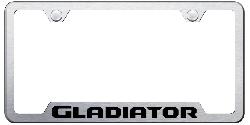Jeep Gladiator Cut-Out Frame - Laser Etched - Official Licensed