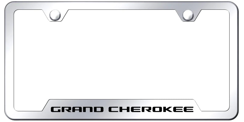 Jeep Grand Cherokee Cut-Out Frame - Laser Etched  - Official Licensed