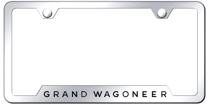 Jeep Grand Wagoneer Cut-Out Frame - Laser Etched - Official Licensed