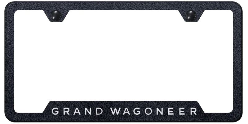 Jeep Grand Wagoneer Cut-Out Frame - Laser Etched - Official Licensed