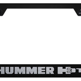 Hummer H3T Cut-Out Frame - Laser Etched Black - Official Licensed