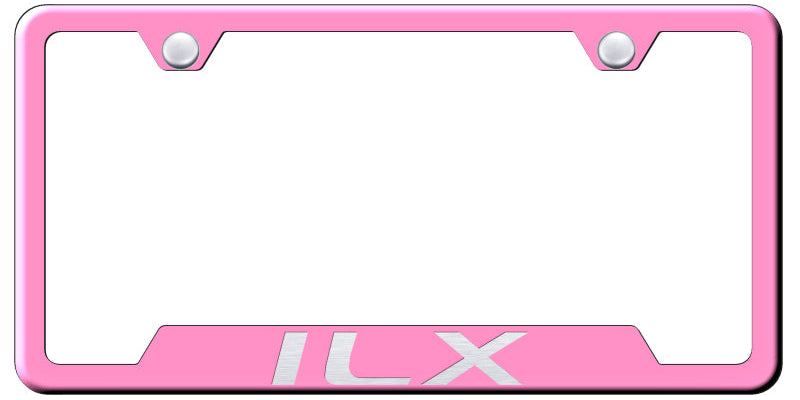 Acura ILX Cut-Out Frame - Laser Etched - Official Licensed