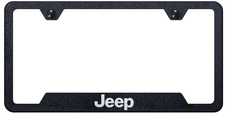 Jeep Cut-Out Frame - Laser Etched - Official Licensed