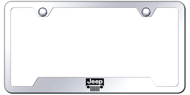 Jeep Grill Cut-Out Frame - Laser Etched - Official Licensed