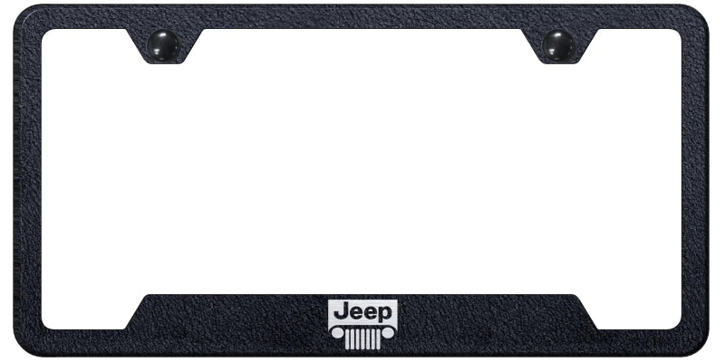Jeep Grill Cut-Out Frame - Laser Etched - Official Licensed