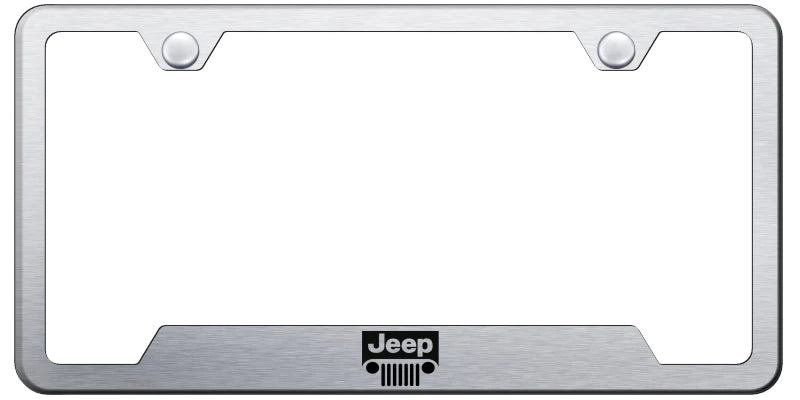 Jeep Grill Cut-Out Frame - Laser Etched - Official Licensed