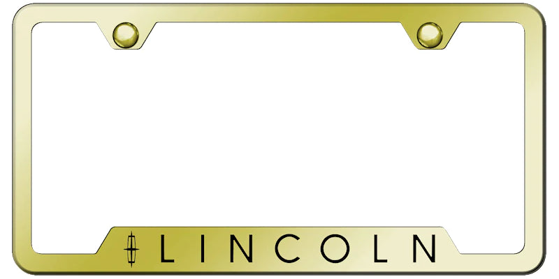 Lincoln Cut-Out Frame - Laser Etched - Official Licensed